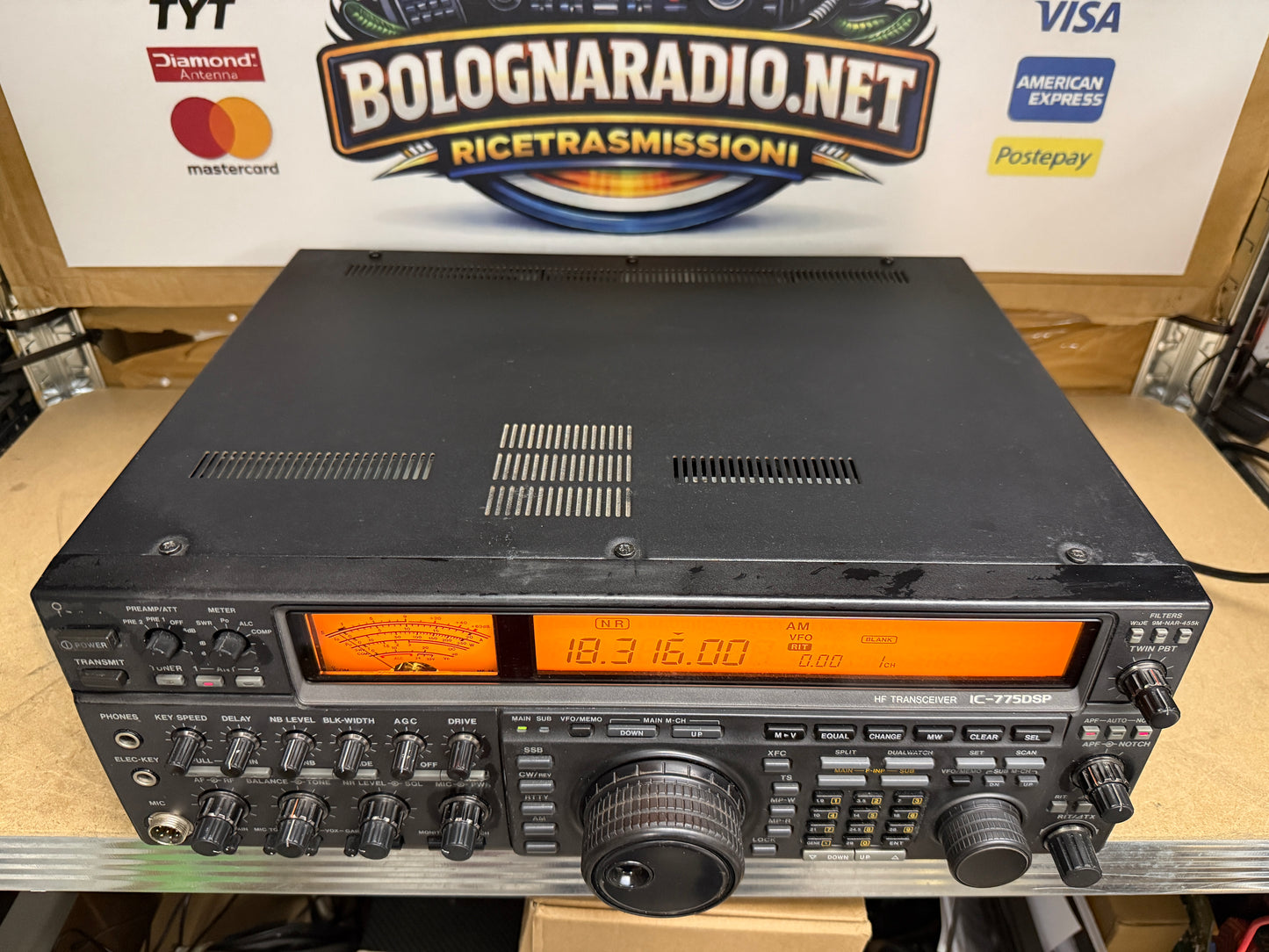 Icom ic 775 DSP 200 watt  imballo originale Garanzia 6 Mesi