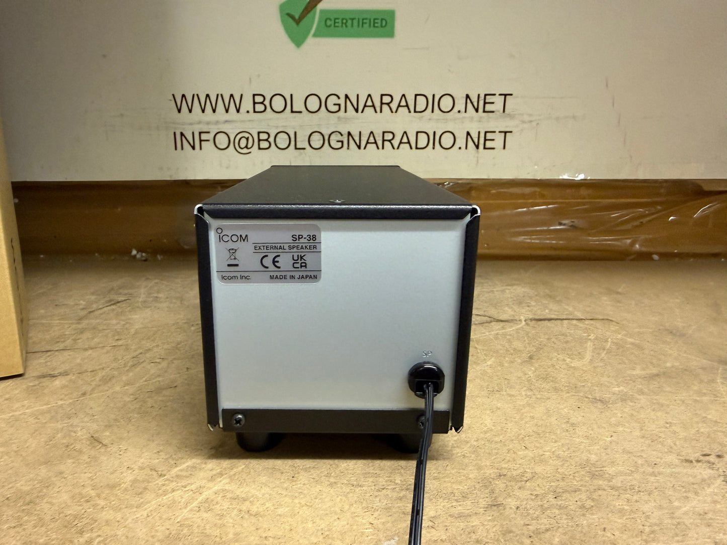 Icom SP 38 nuovo full set offerta 119€