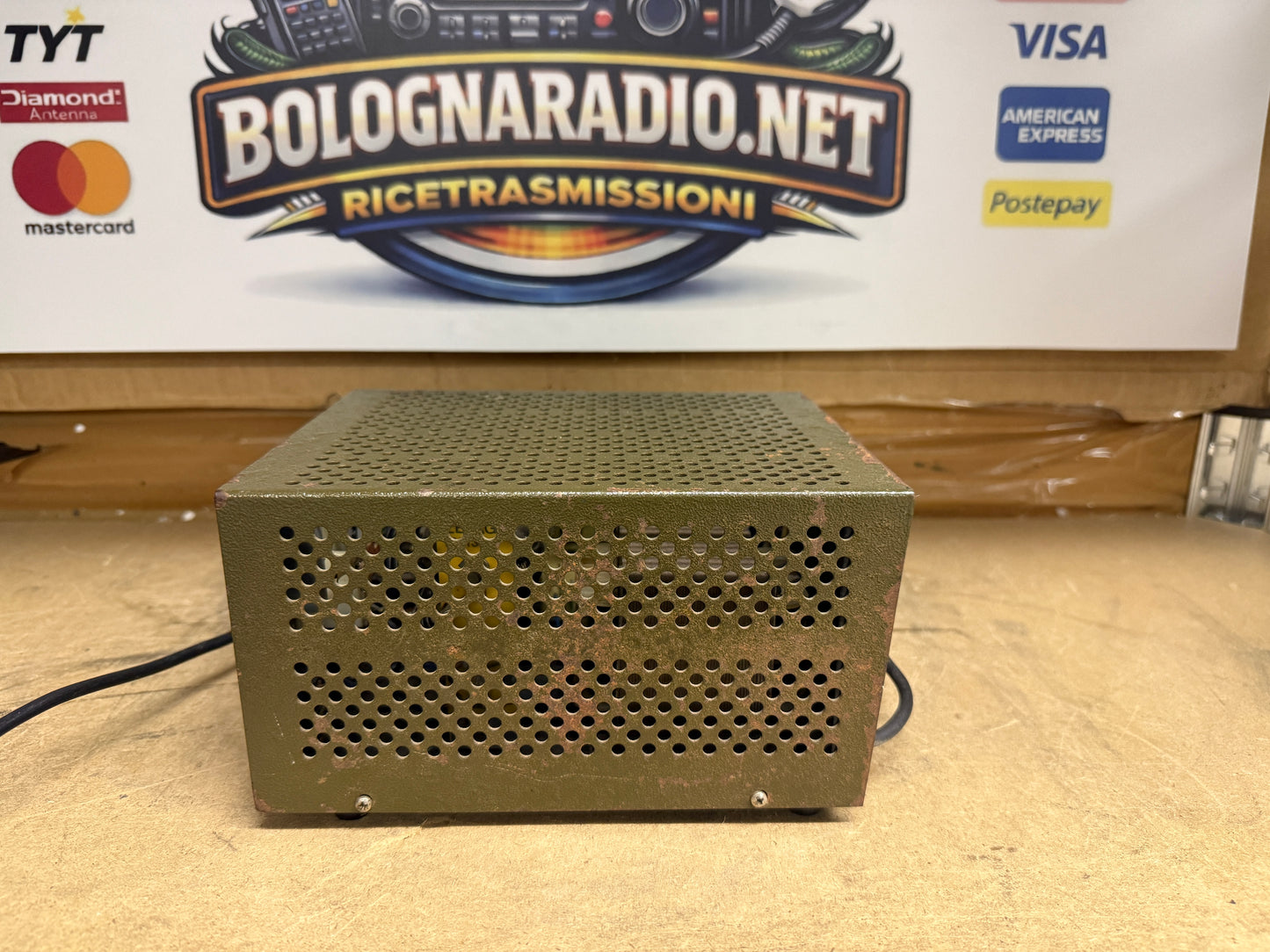 ZETAGI BV131 AMPLIFICATORE 100W VALVOLARE LINEARE 26/30MHZ