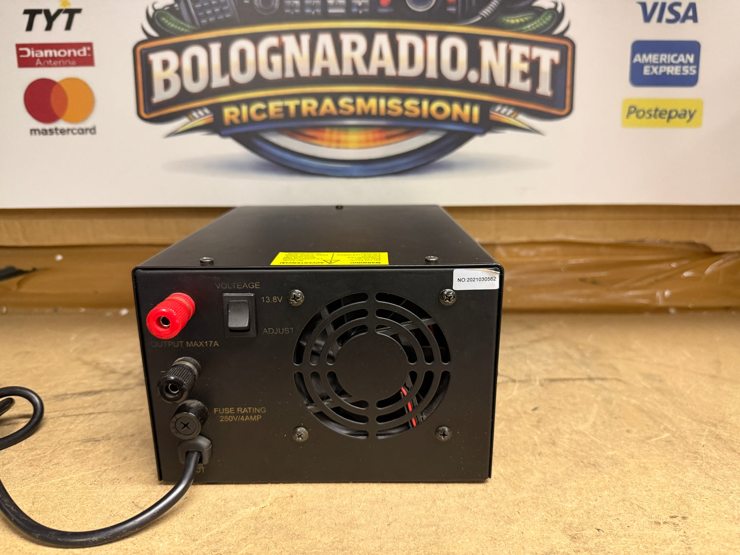 Jetfon PC-17 SW Alimentatore Switching Stabilizzato da 17A