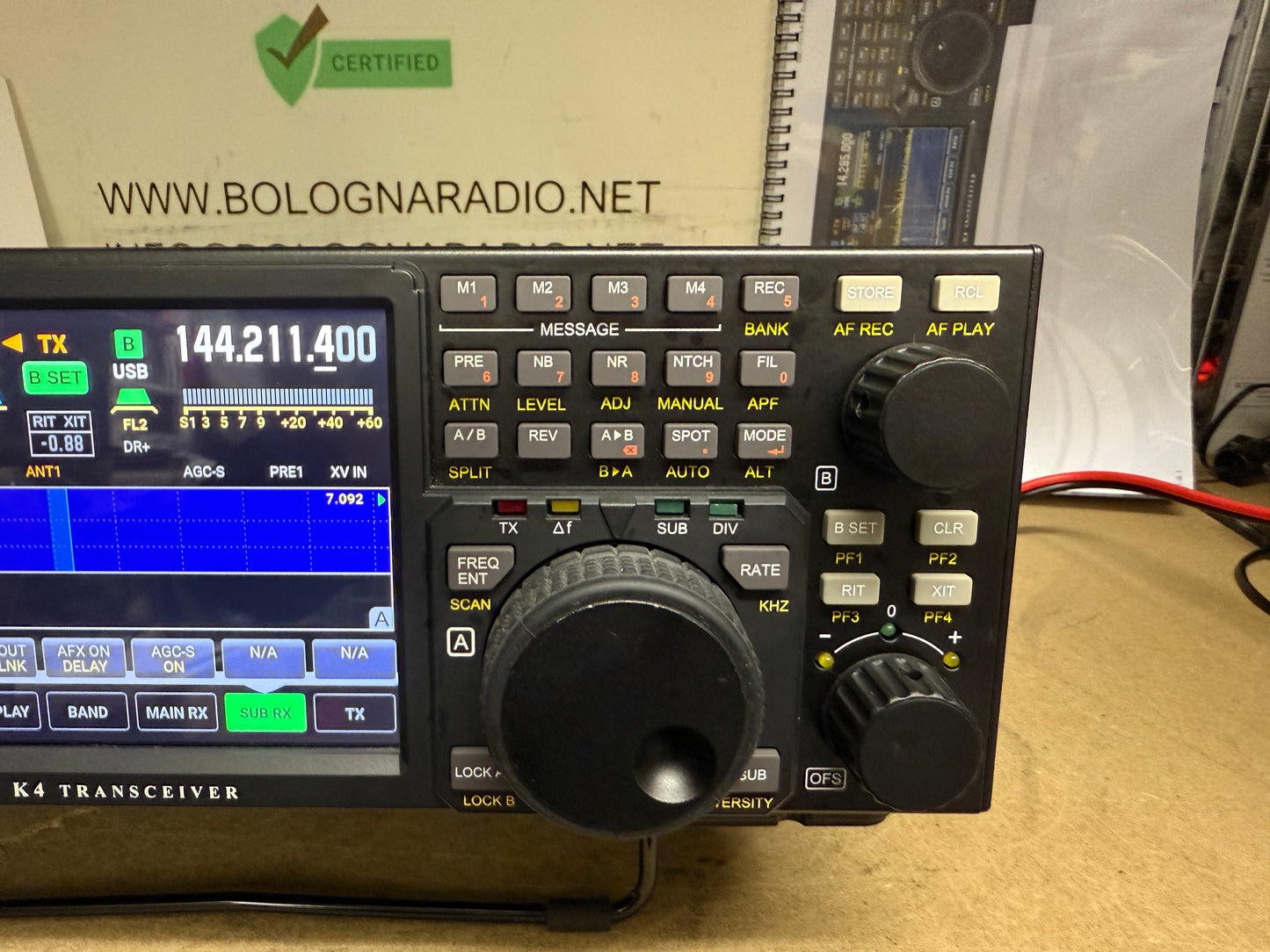 A1 - Elecraft K4/10 pari al nuovo full set Garanzia 12 mesi