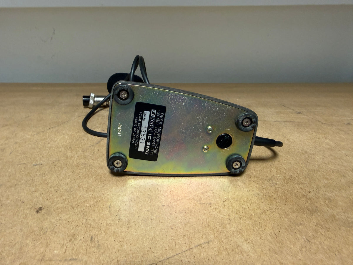 Icom SM 6 mike da tavolo