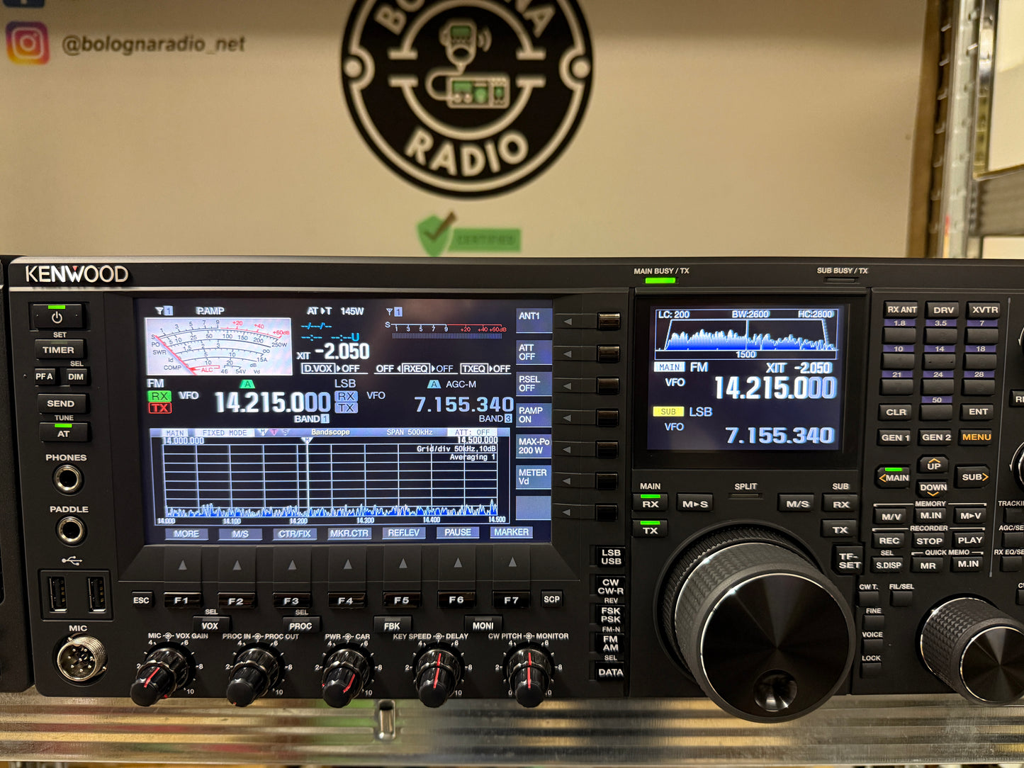 Kenwood TS 990 + SP 990 NUOVA demo Garanzia 12 Mesi