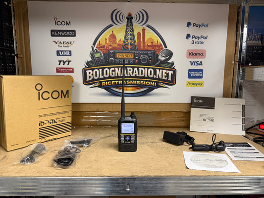 Icom ID 51E plus 2 full set Garanzia 12 Mesi