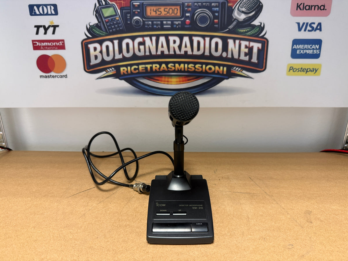 Icom SM 20 pari al nuovo