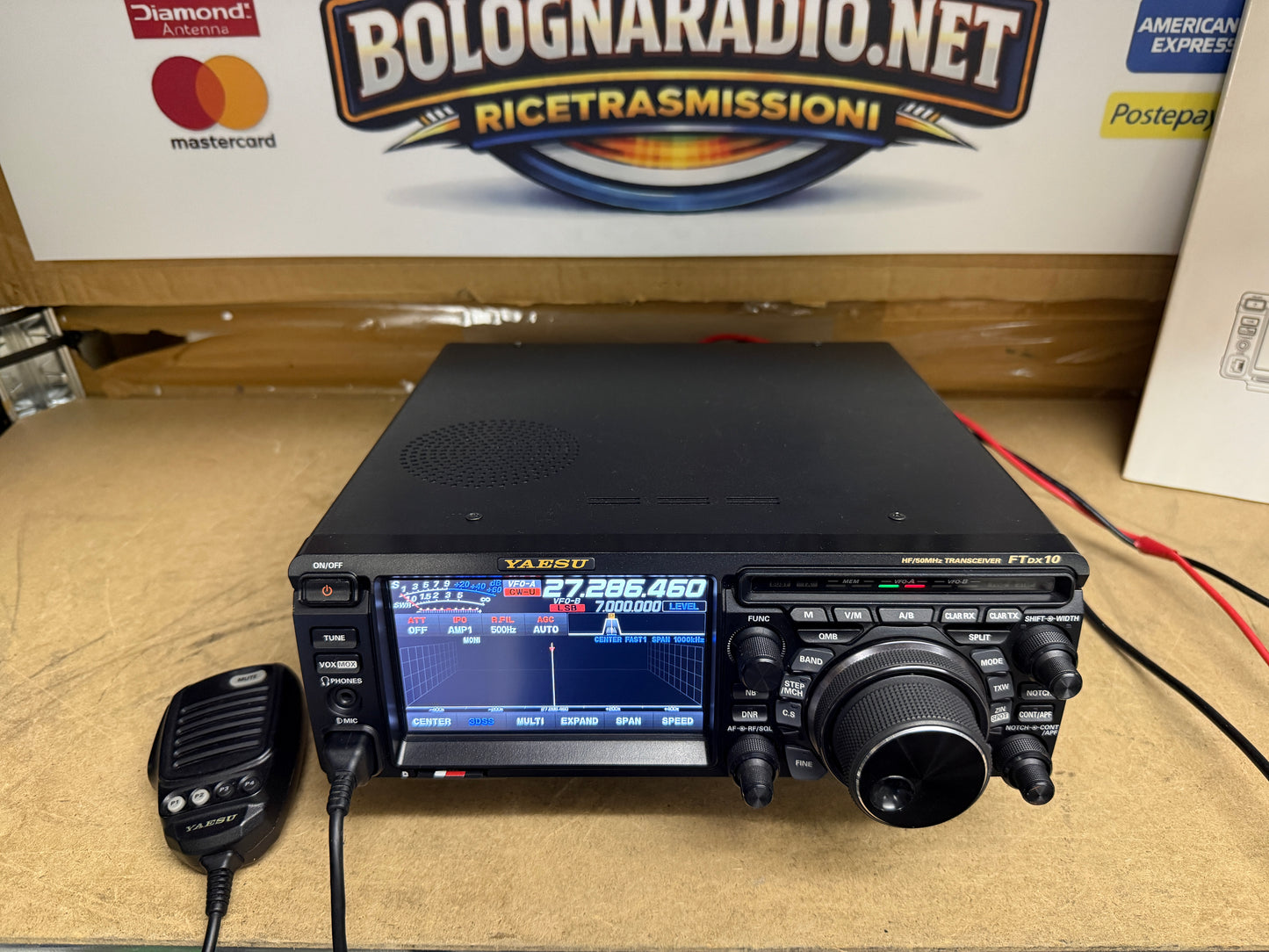 A-1 Yaesu FTDX 10 ottimo full set Garanzia 12 mesi