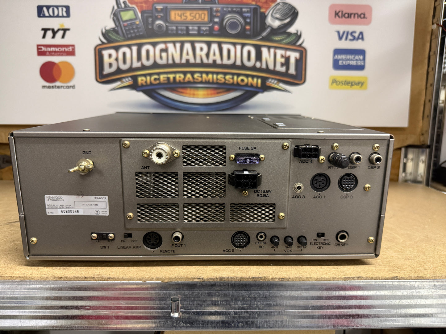 A-1 KENWOOD TS-850S AT + filtro ssb perfetto 100 watt imballo originale