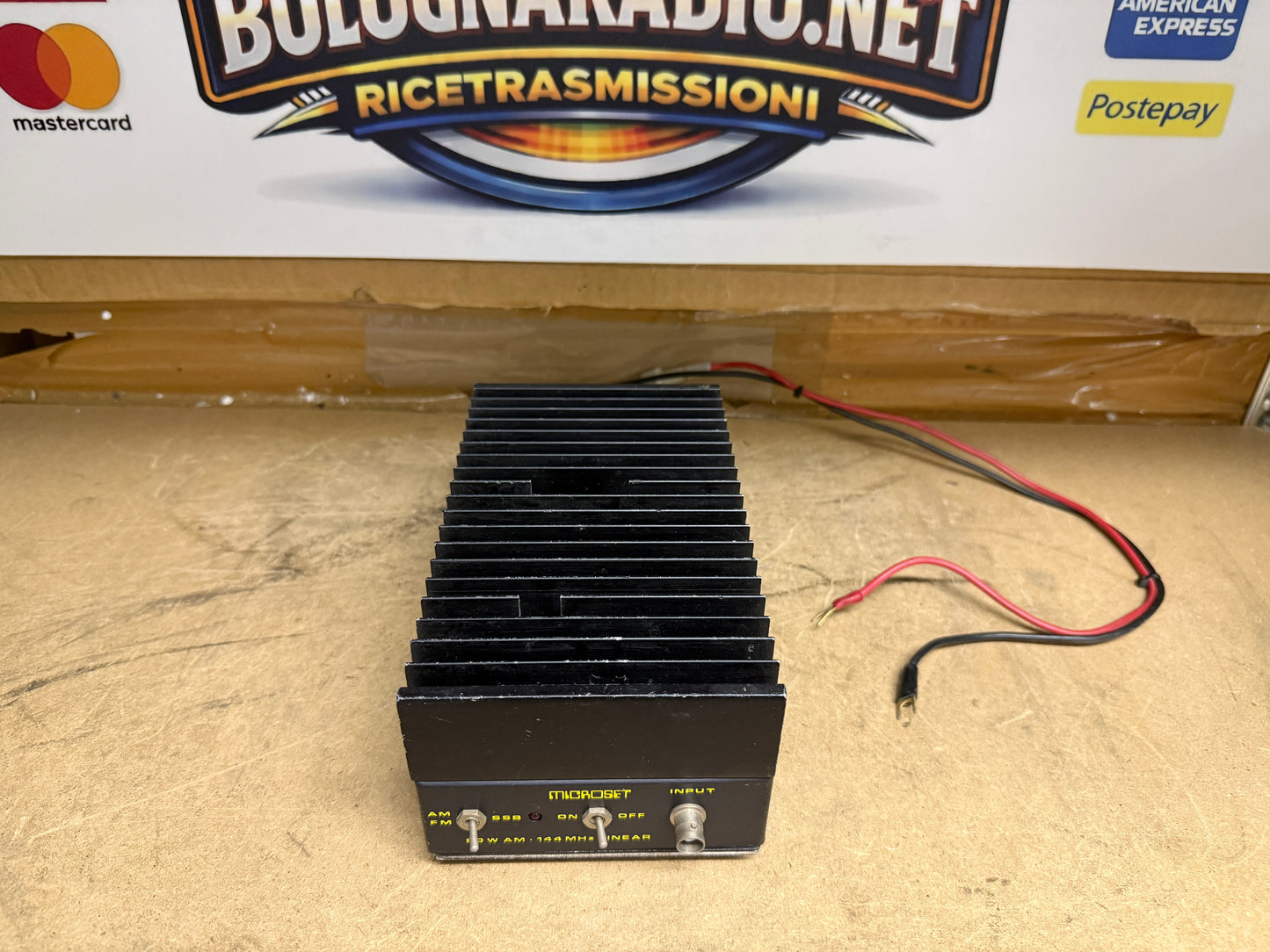 Microset amplificatore VHF 80 watt
