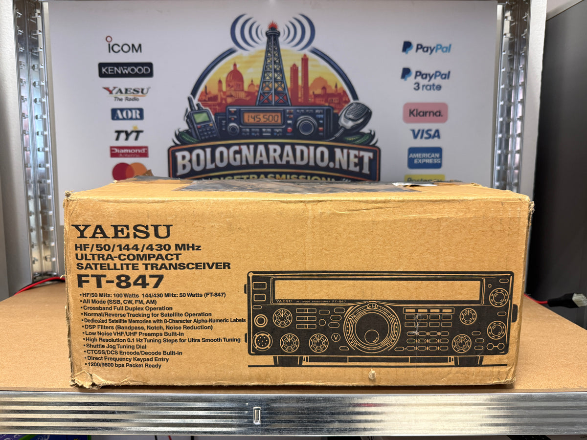 Yaesu FT 847 pari al nuovo full set Garanzia 12 Mesi