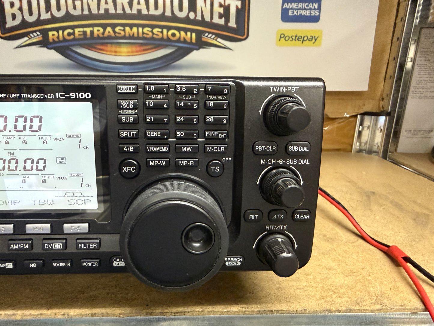 A-1 Icom IC 9100 + Dstar pari al nuovo full set Garanzia 12 Mesi