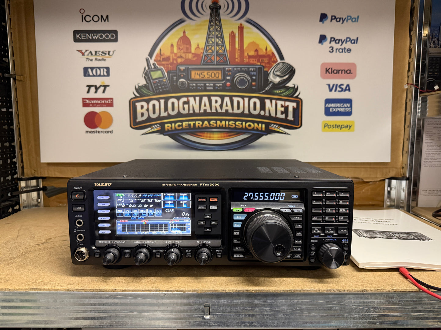 Yaesu FTDX 3000D set pari al nuovo Garanzia 12 mesi