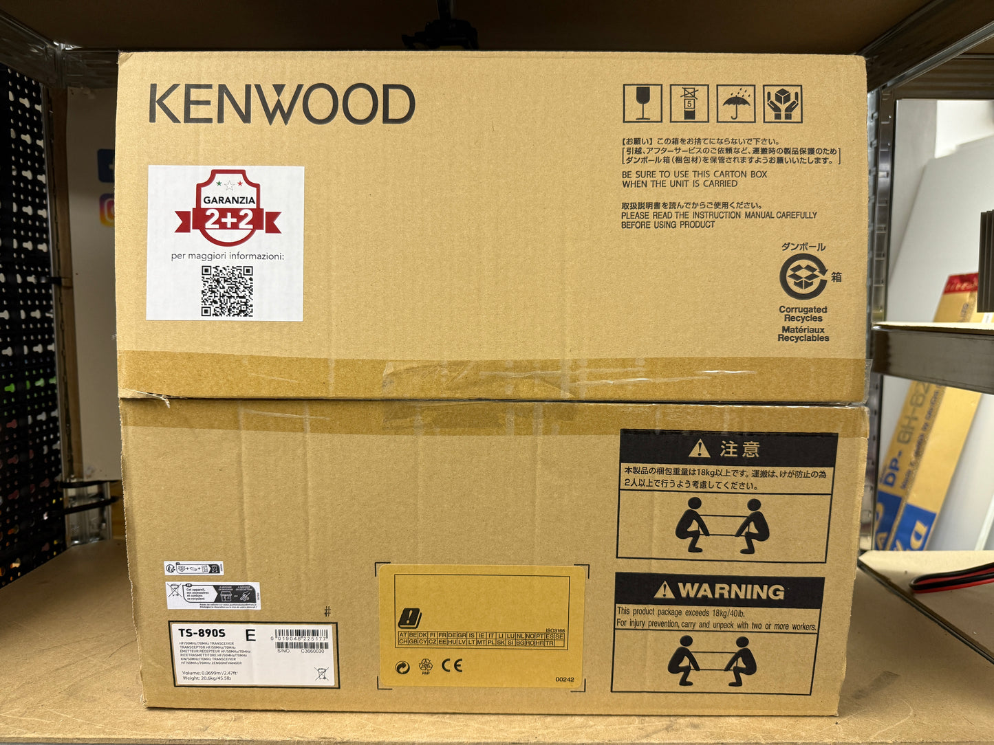 Kenwood TS 890 pari al nuovo garanzia ufficiale 3 anni