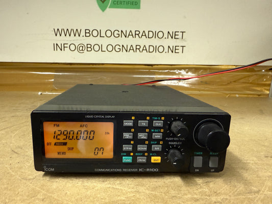 Icom ic r 100 perfetto garanzia 12 mesi