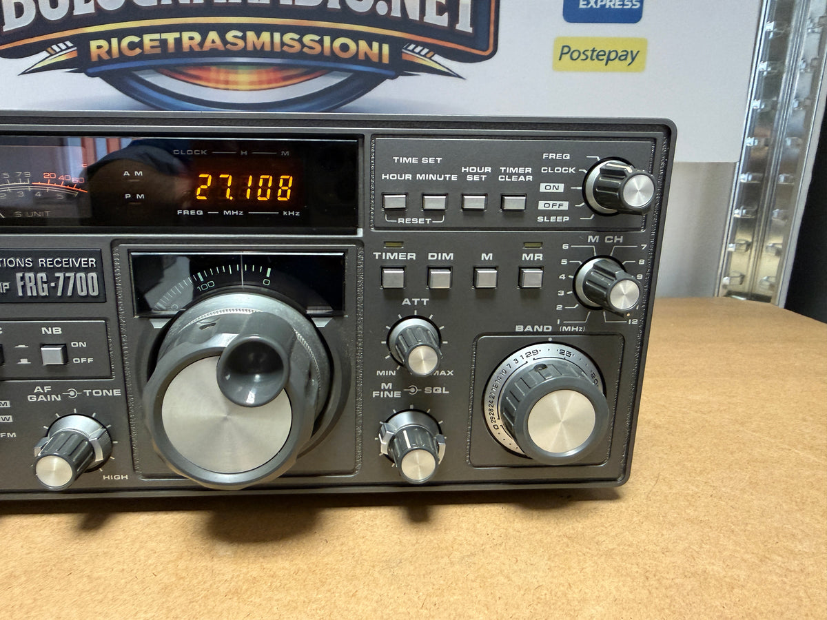 Yaesu FRG 7700 perfetto Garanzia 12 mesi