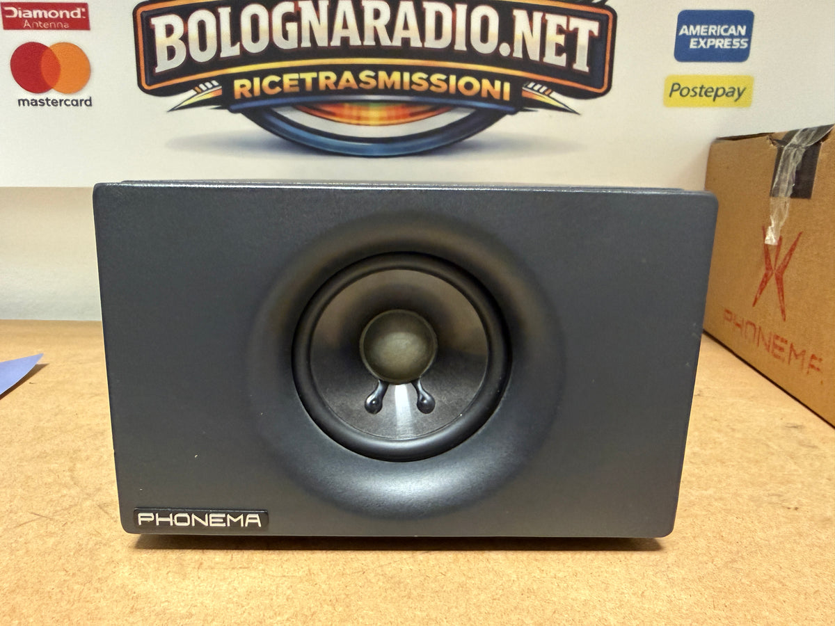PHONEMA RHEA-2 - altoparlante di alta qualità per radioamatori a due ingressi
