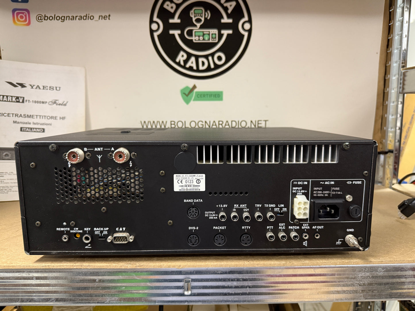 Yaesu FT 1000 MP mark V field collins + imballo garanzia 12 mesi