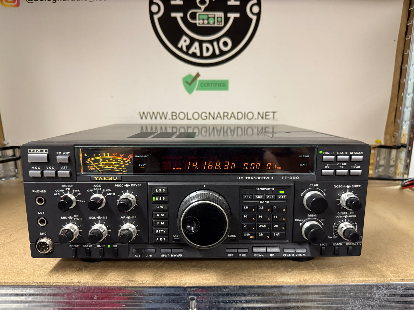 Yaesu FT 990 perfetto 100 Watt