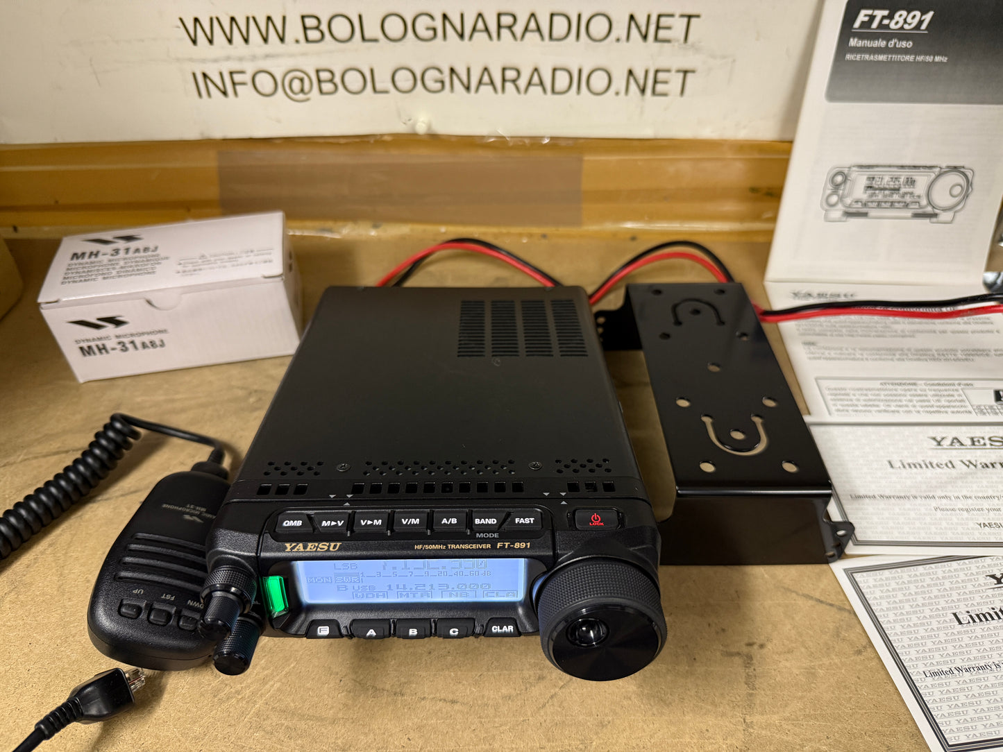 Yaesu FT 891 pari al nuovo Full Set Garanzia 12 mesi