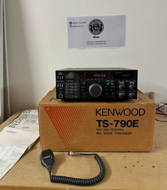 Kenwood ts 790e + 1200 Mhz + toni squelch + filtro CW