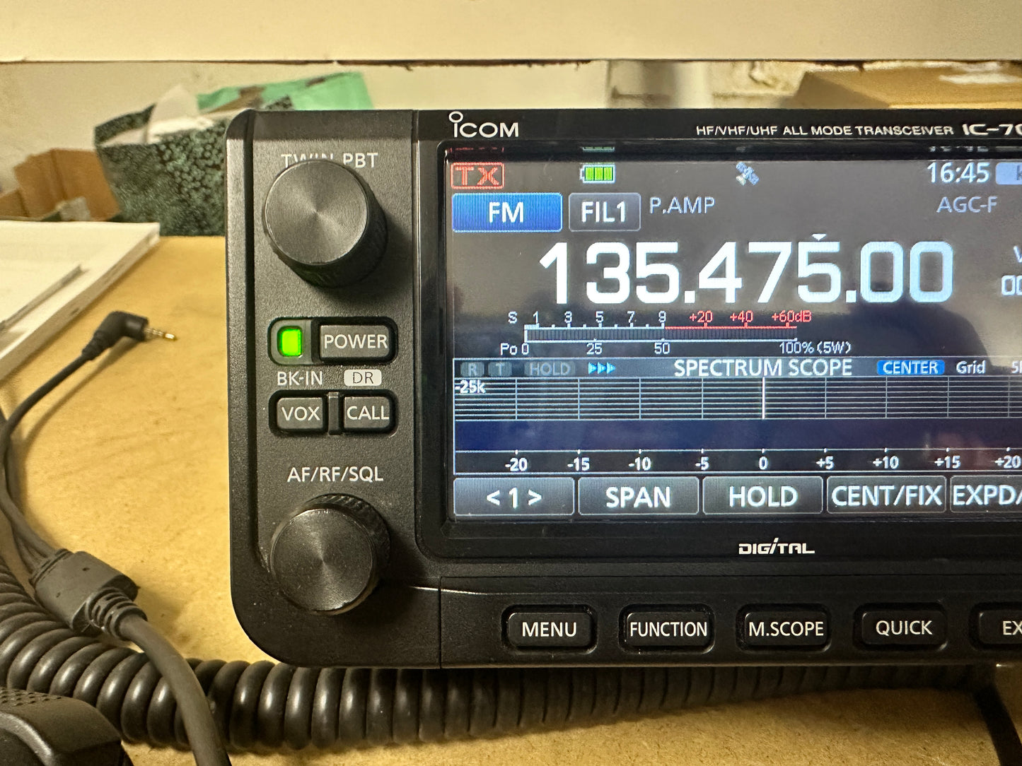 Icom ic 705 pari al nuovo