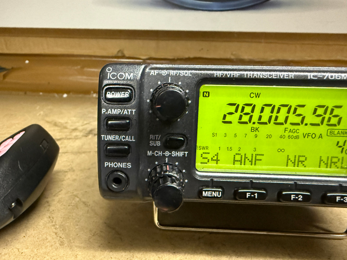 Icom IC 706 MK2 + filtro CW perfetto Garanzia 12 Mesi
