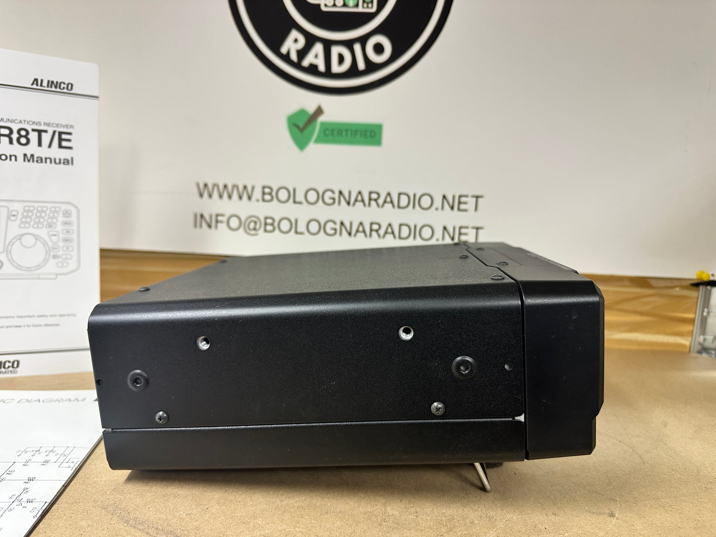 Ricevitore Alinco DX-R8E + software SDR
