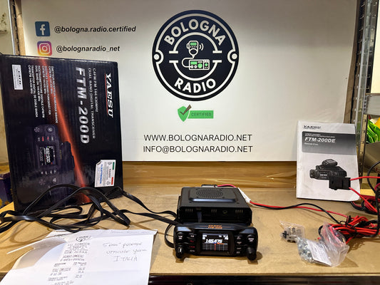 Yaesu ftm 200 D garanzia residua  48 mesi
