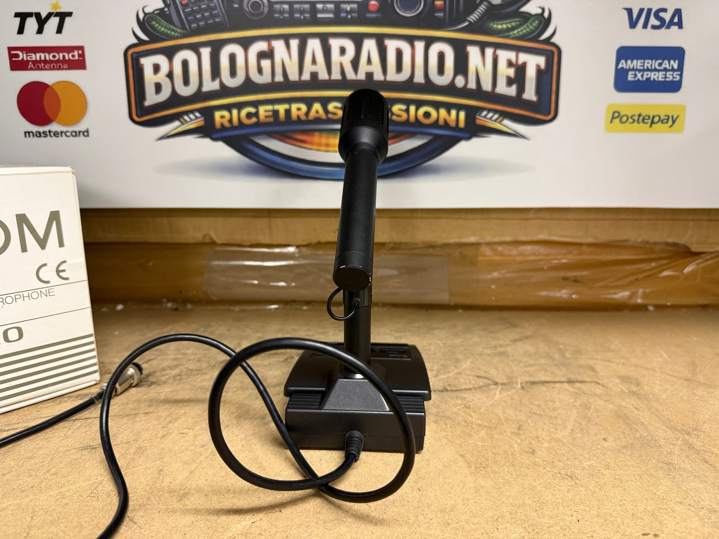 Icom SM 20 pari al nuovo full set