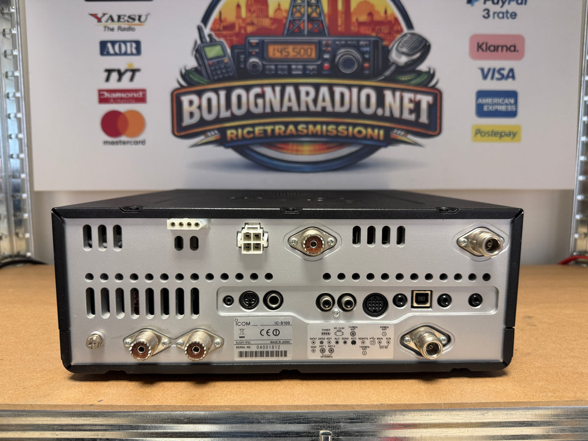 Icom IC 9100 + 1200 Mhz + Dstar pari al nuovo full set Garanzia 12 Mesi