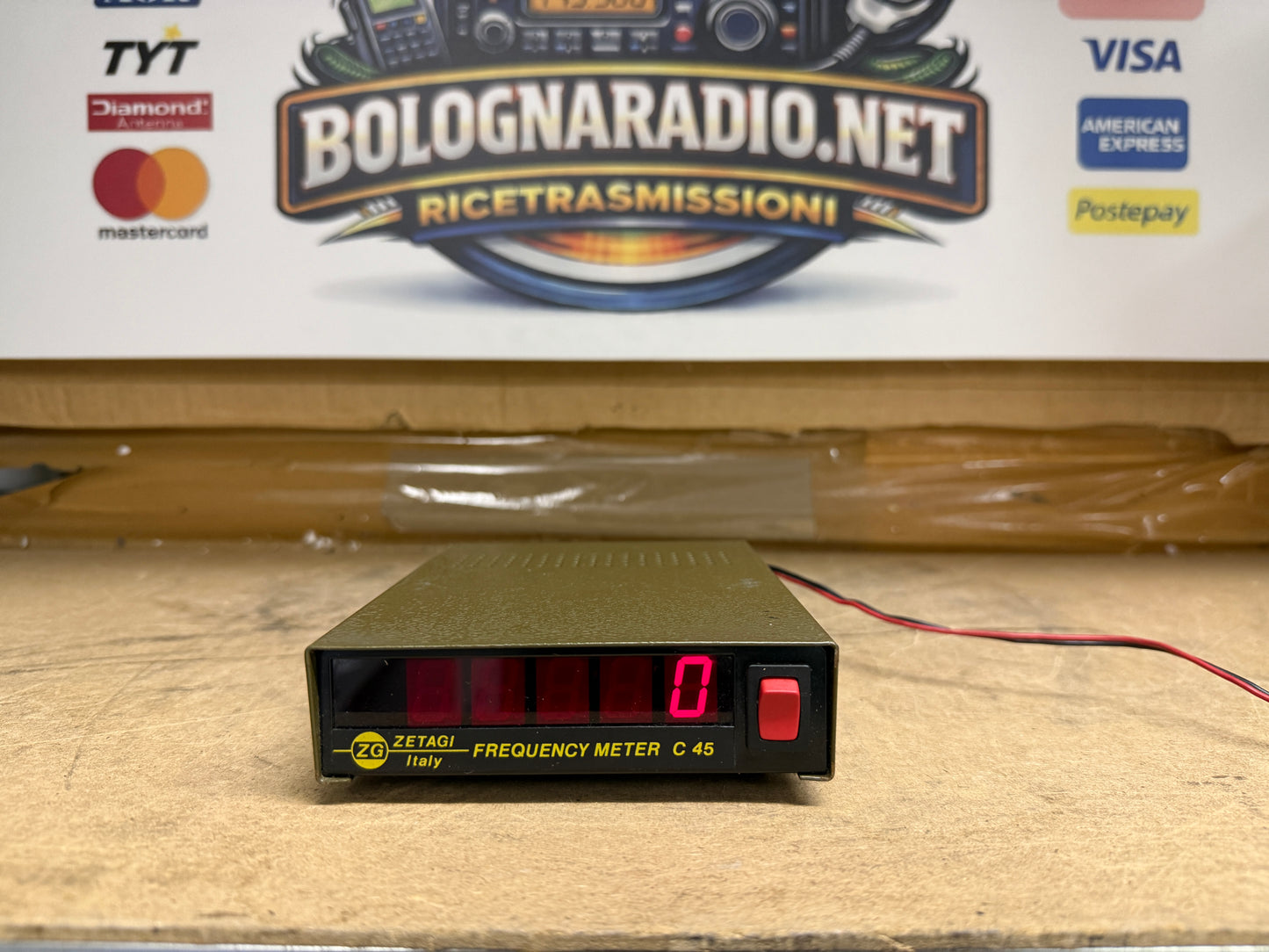 ZETAGI C45 Frequenzimetro a 5 cifre per rtx