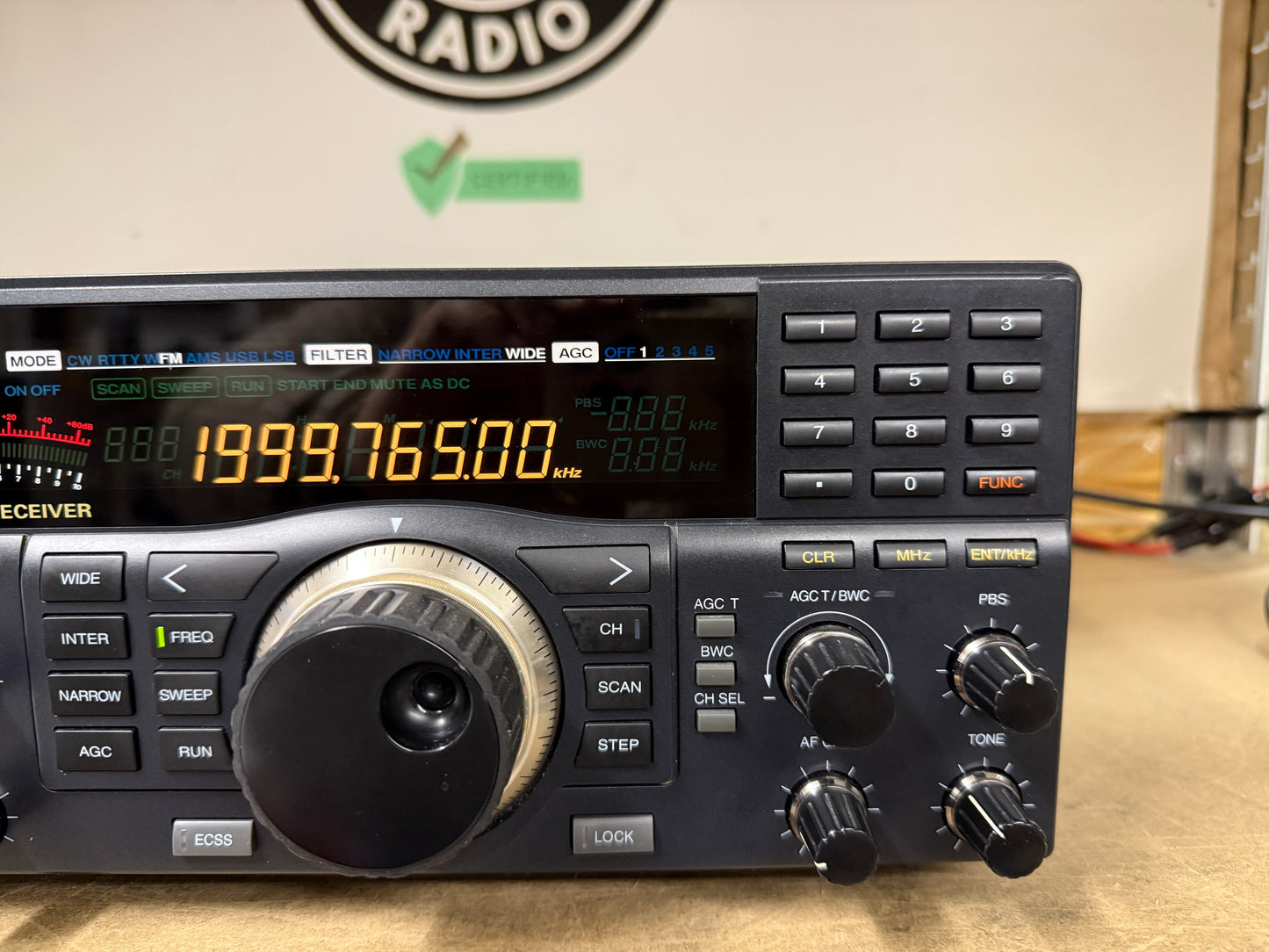 Jrc 545 dsp + CHE199 RX 0 - 2 Ghz -199 pari al nuovo Garanzia 12 Mesi