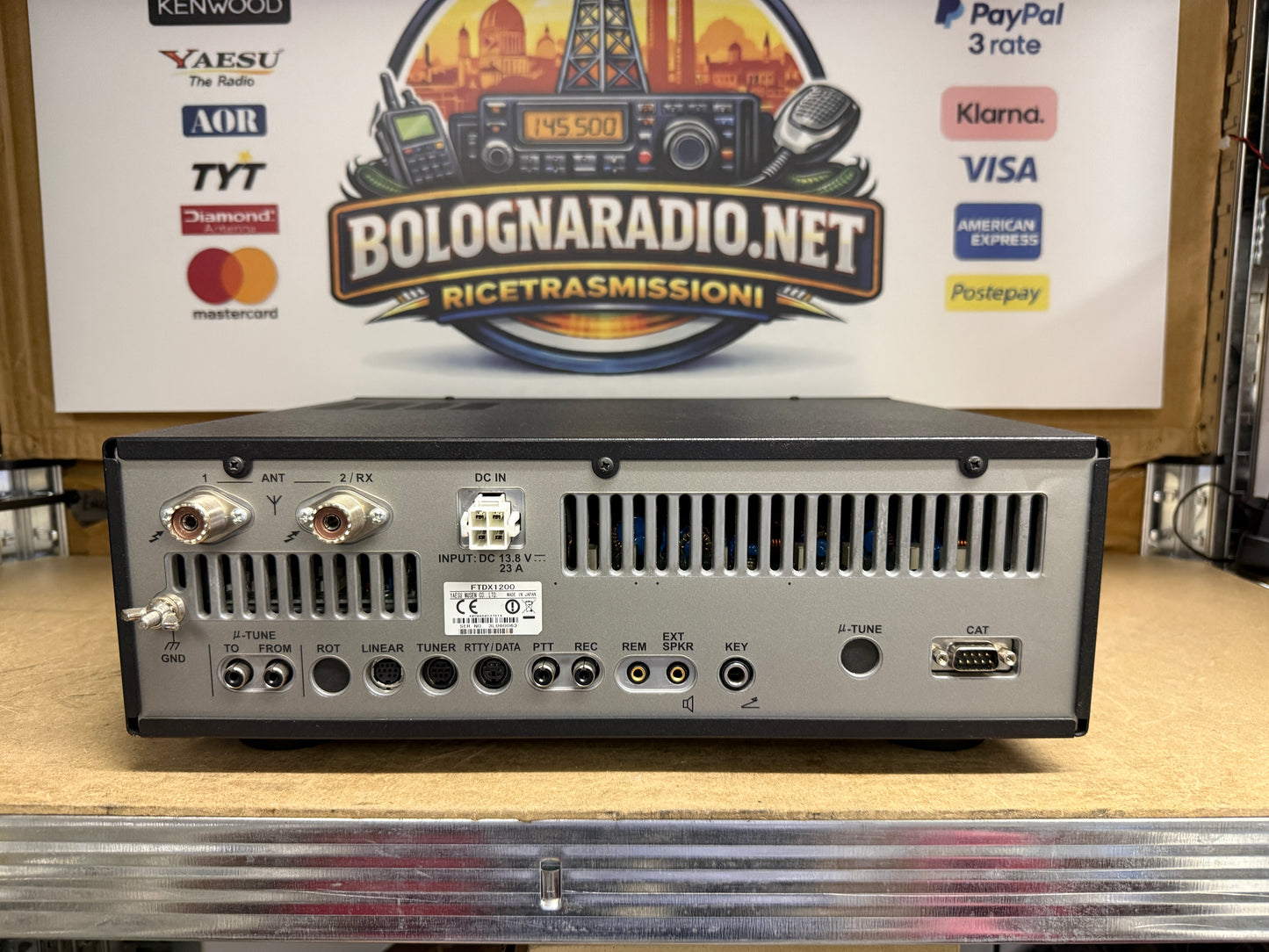 Yaesu FT dx 1200 + FFT1 + imballo Garanzia 12 Mesi