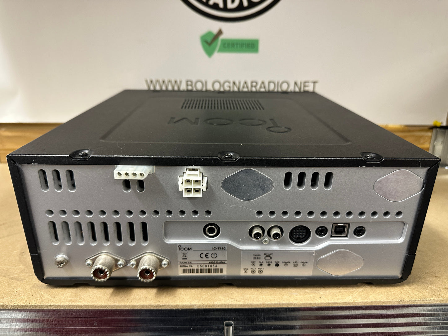 Ricetrasmettitore icom ic 7410 + FL430 (6 khz) + FL431 (3 khz)
