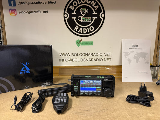 XIEGU X6100 - RTX SDR HF QRP 0.5 - 30 MHZ 10 W CON AT TUNER DSP