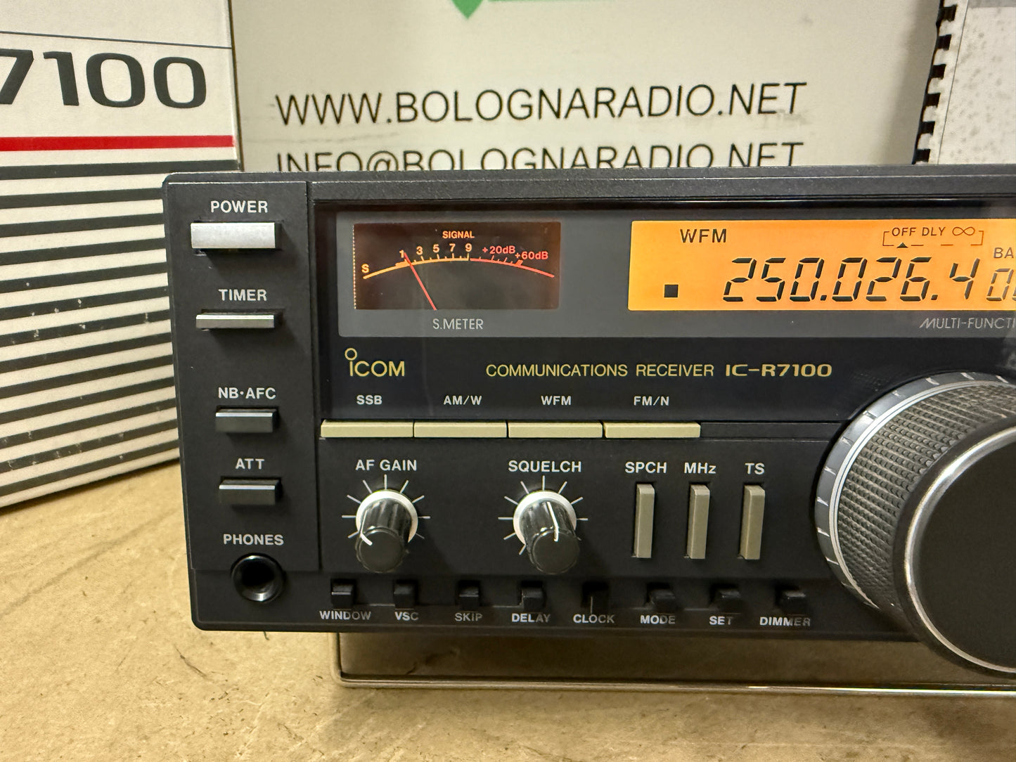 Icom ic r 7100 pari al nuovo full set