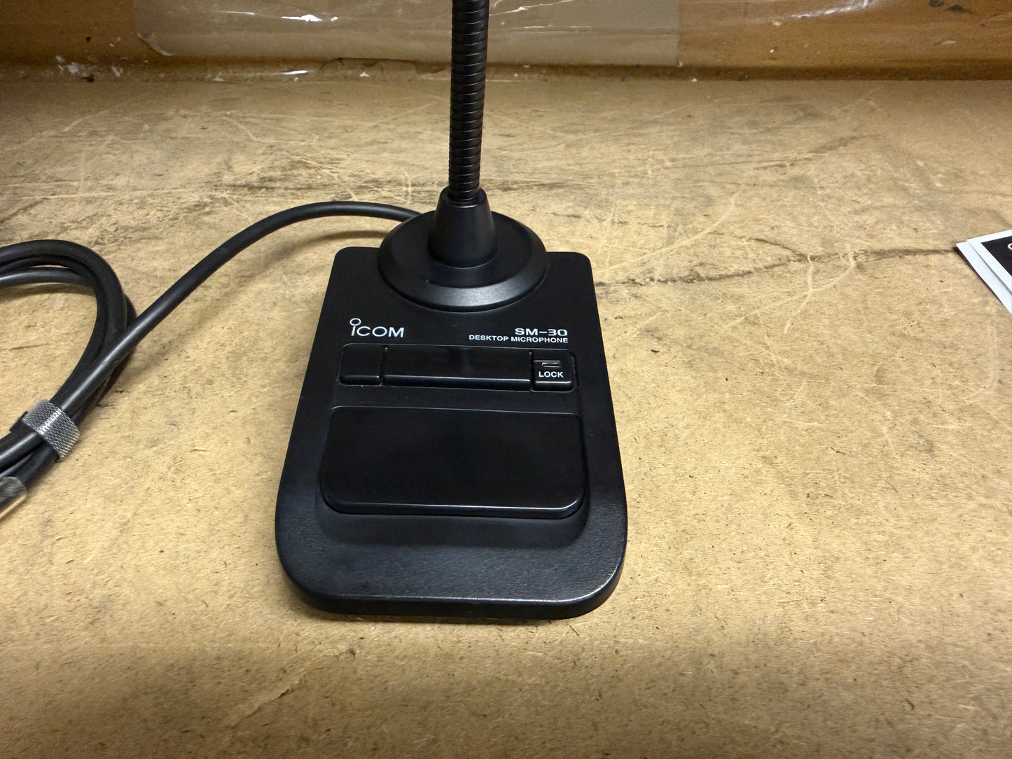 Icom SM 30 microfono da tavolo pari al nuovo