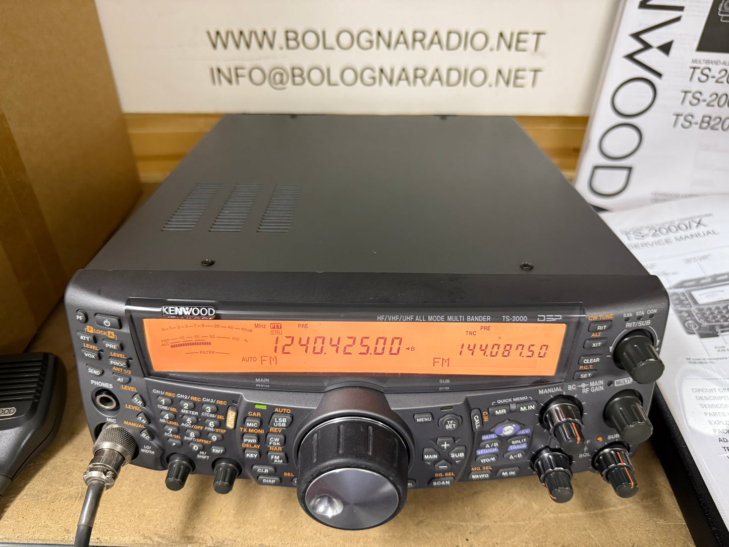 Kenwood TS 2000X + 1.2 Mhz + imballo originale Garanzia 12 mesi