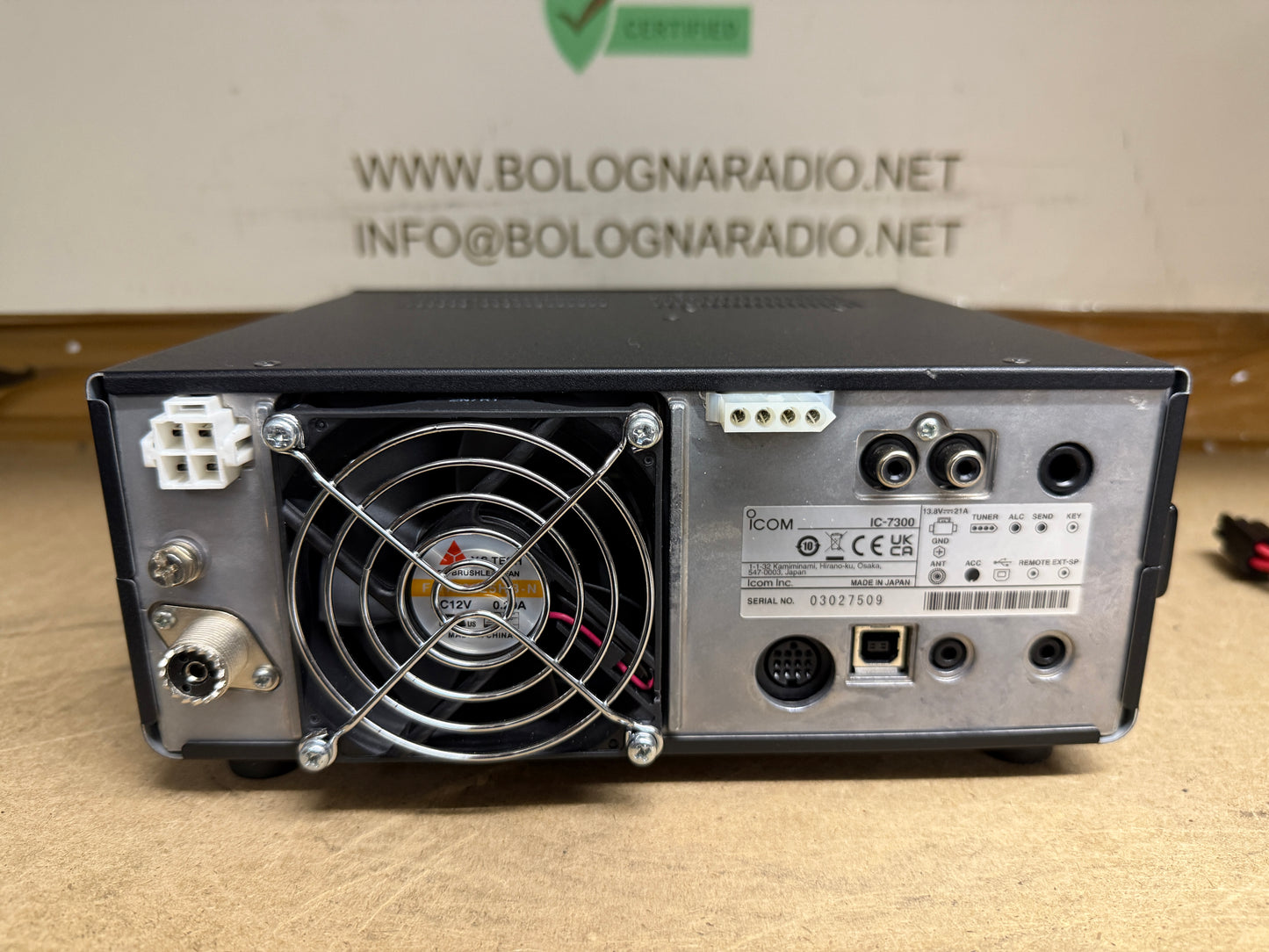A-1 Icom ic 7300 pari al nuovo Garanzia 12 Mesi