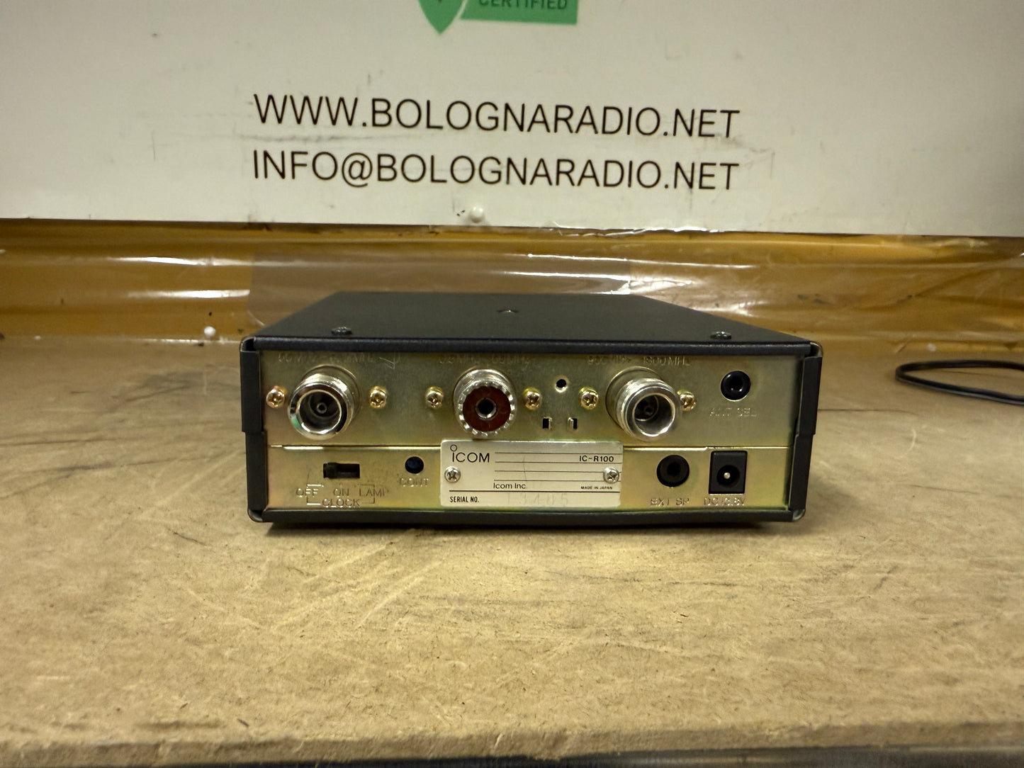 Icom ic r 100 revisionato full set garanzia 12 mesi