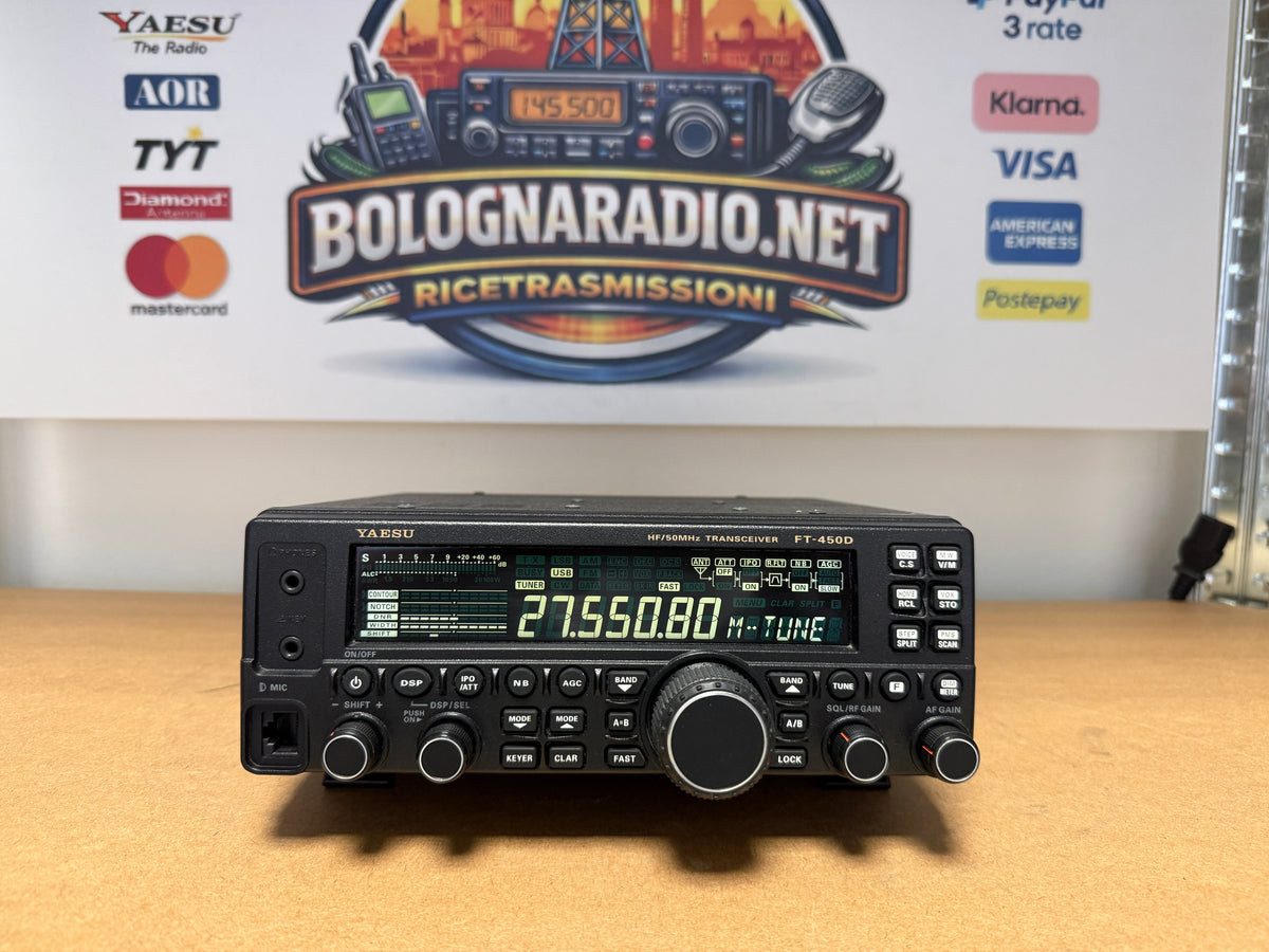 Yaesu FT 450 D perfetto Garanzia 12 Mesi