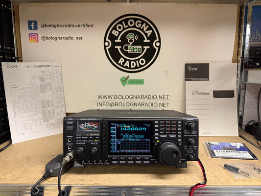 A-1 Icom IC 756 pro3 pari al nuovo Mosfet full set espansa Garanzia 12 Mesi