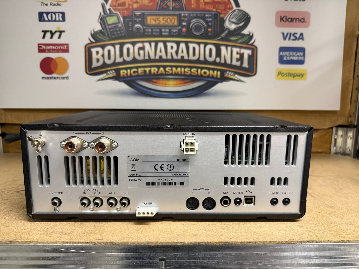 Icom ic 7600 pari al nuovo Garanzia 12 Mesi