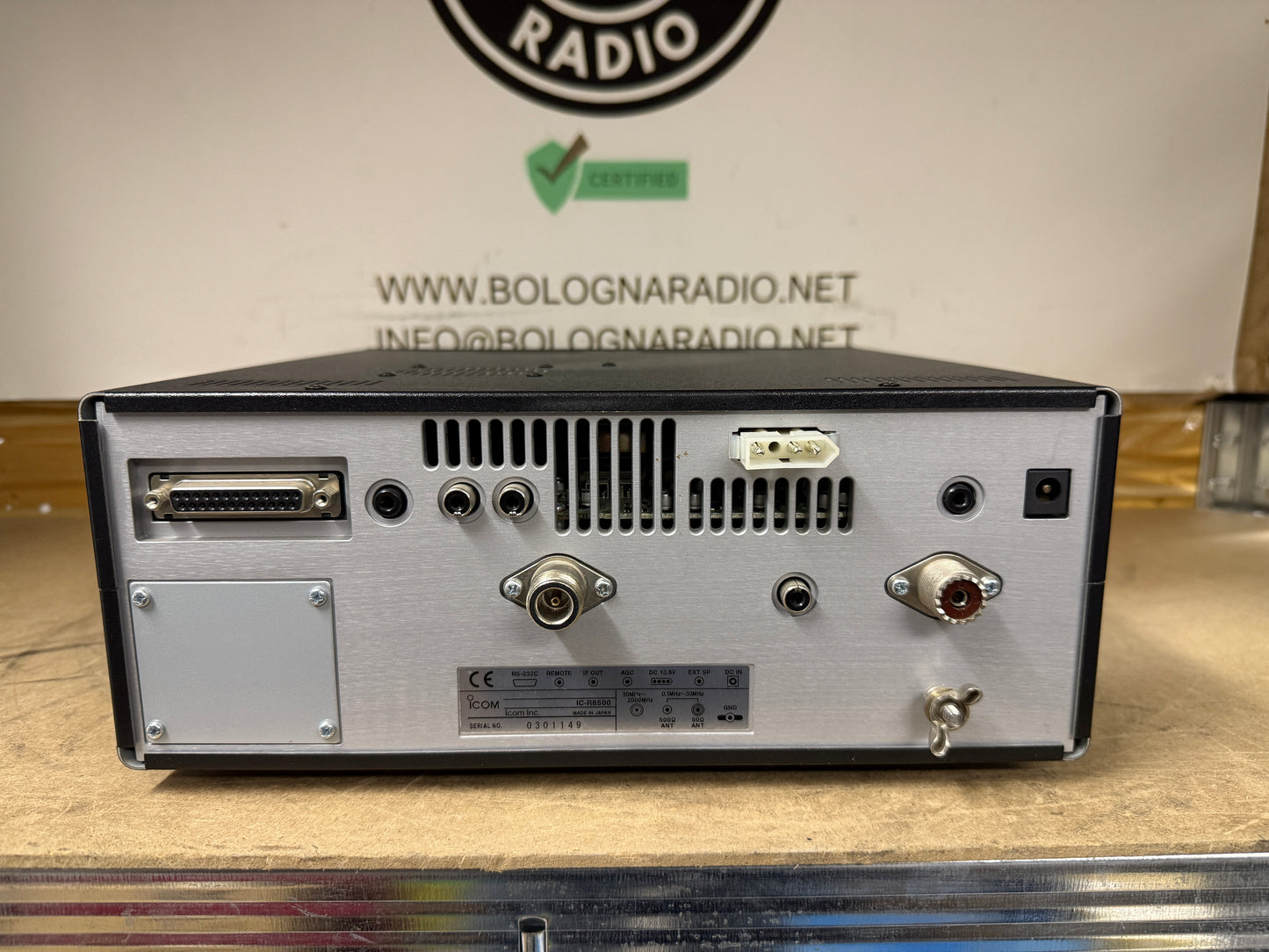 ICOM IC R 8500 pari al nuovo  garanzia 12 mesi