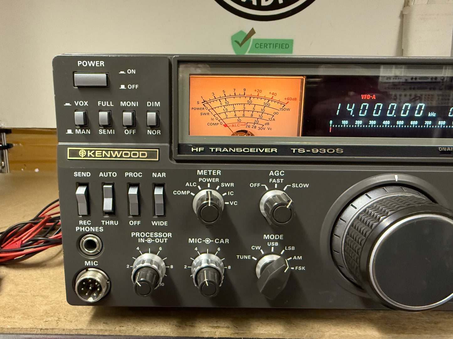 Kenwood TS 930SAT 125 Watt revisionato Garanzia 12 Mesi