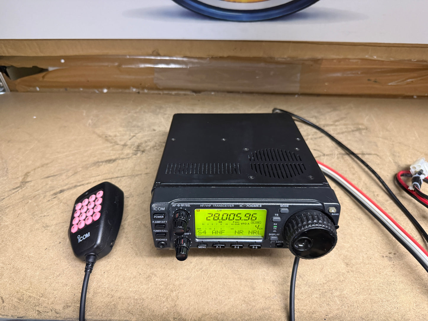 Icom IC 706 MK2 + filtro CW perfetto Garanzia 12 Mesi