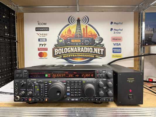 A-1 Yaesu FT 1000MP MARK V 200 watt full set Garanzia 12 Mesi