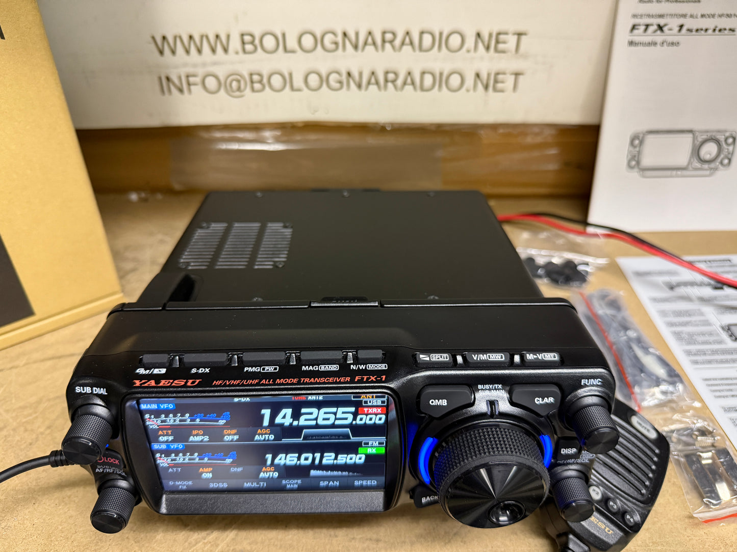 Yaesu FTX 1 Optima 100 watt banda pari al Nuovo11/2025 Garanzia Ufficiale