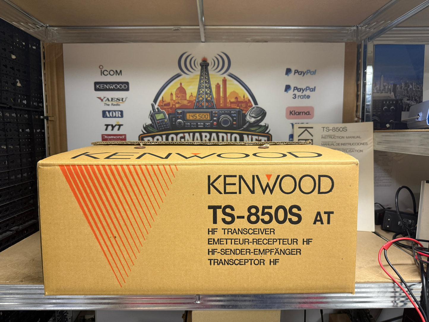 A-1 KENWOOD TS-850S AT + filtro ssb perfetto 100 watt imballo originale