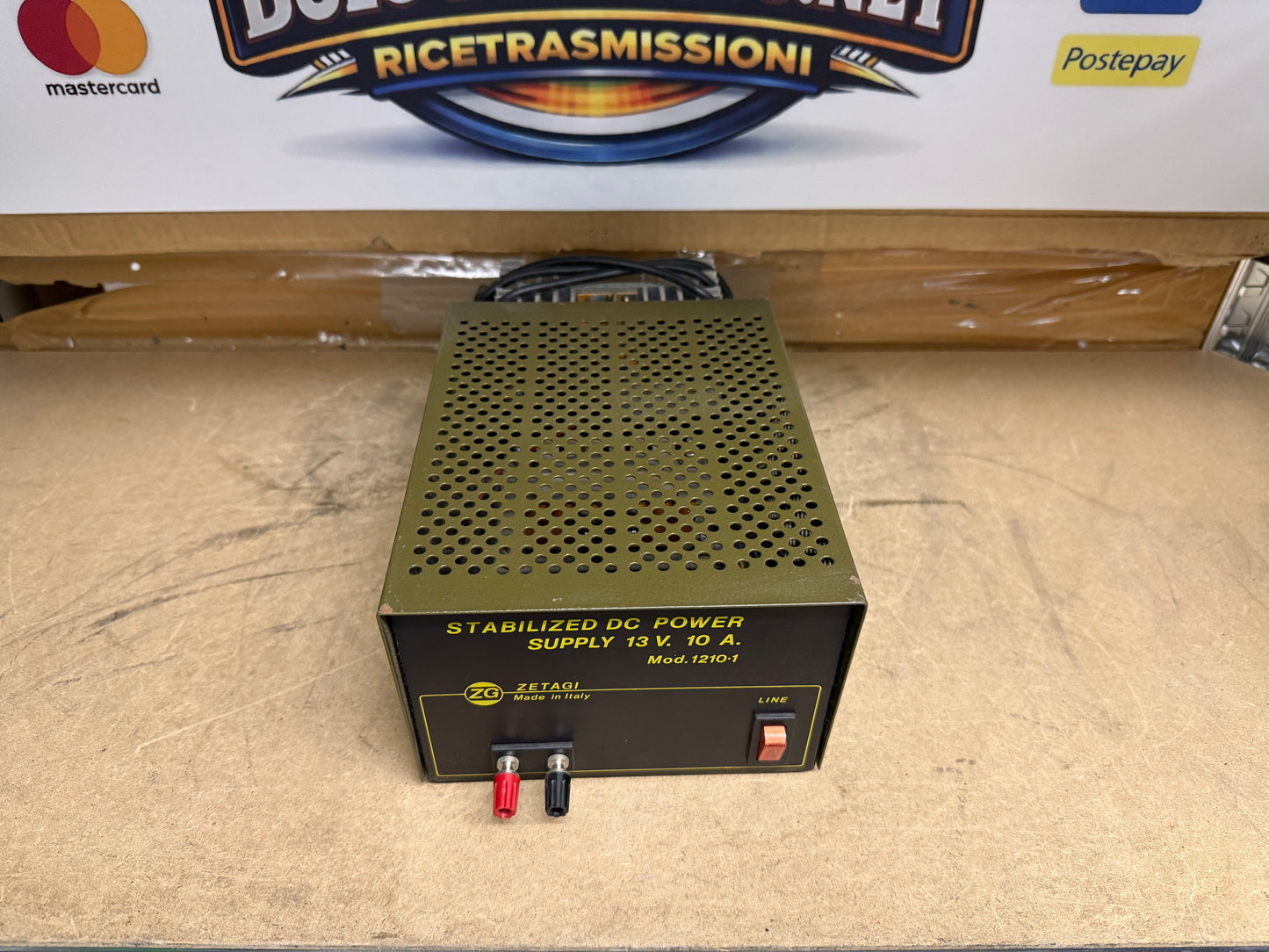 Zetagi 1210 ALIMENTATORE 13V 10A