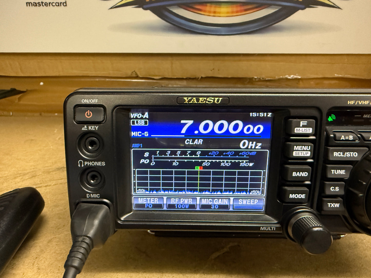Yaesu FT 991 pari al nuovo full set Garanzia 12 Mesi